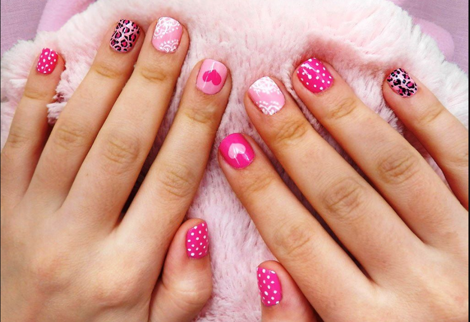 These 55 Cute Pink Nail Ideas Will Give You Major Heart Eyes